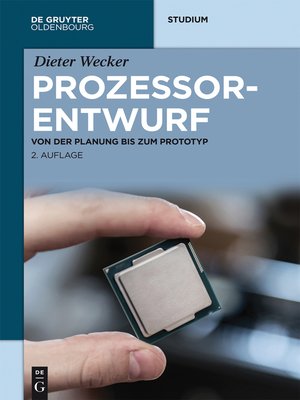 cover image of Prozessorentwurf